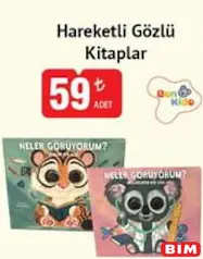 BON KİDO HAREKETLİ GÖZLÜ KİTAPLAR fiyat ve kampanya bilgisi